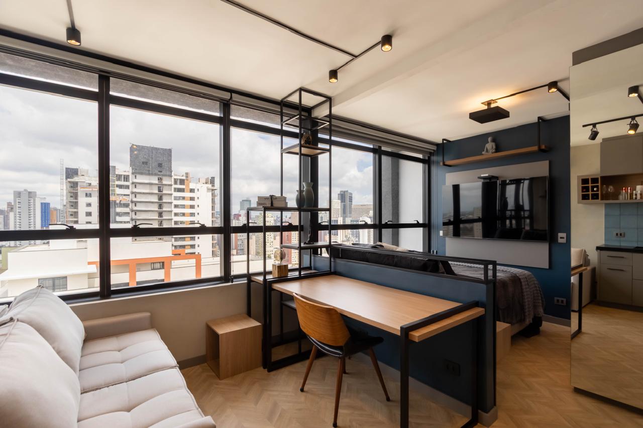 Fotografia 1 · Apartamento Mobiliado com 1 Quarto à Venda no Centro de Curitiba · Centro